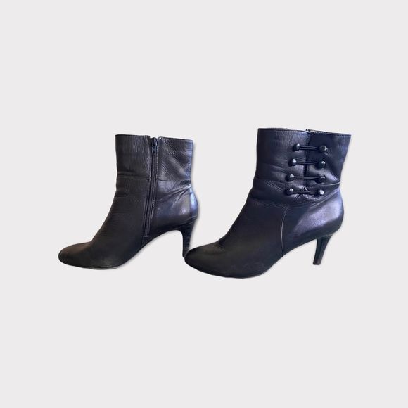 Rinaldi | Women's Black Ankle Booties - Picture 3 of 10